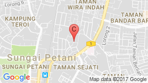 sungai petani map